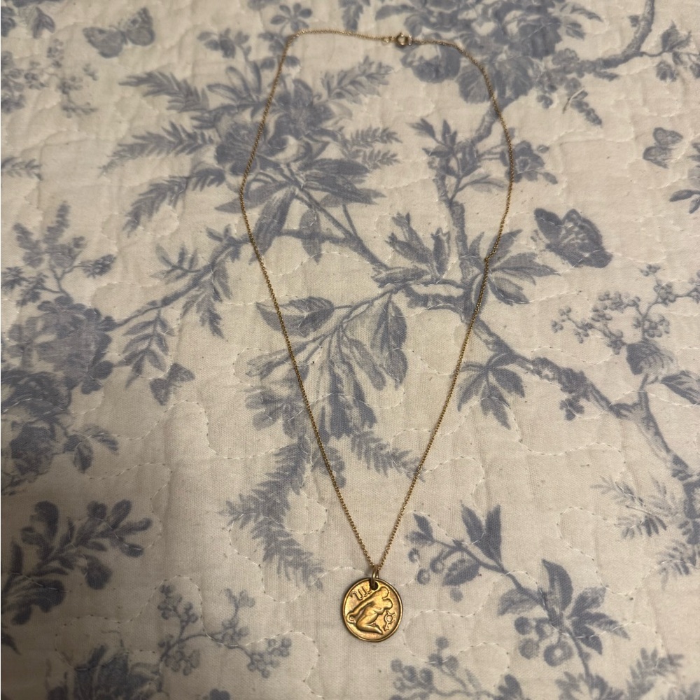 Virgo Zodiac Charm Necklace